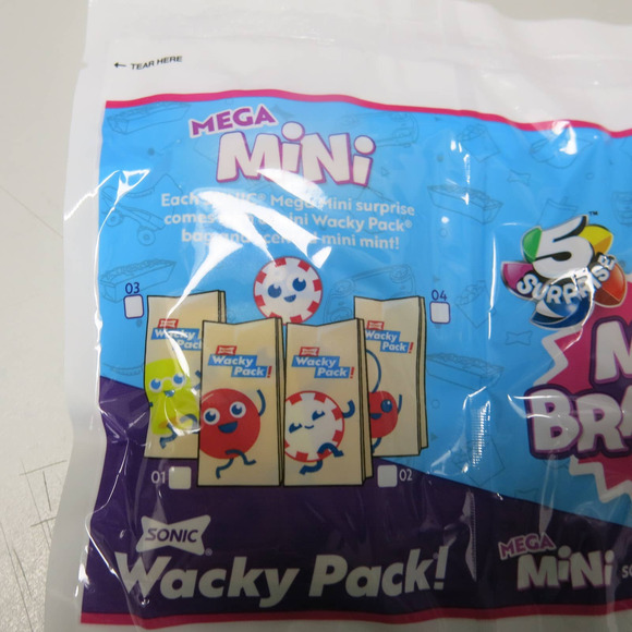 SONIC DRIVE IN WACKY PACK Mini Brands #15 Golden Tots New/Unopened RARE - Picture 3 of 5